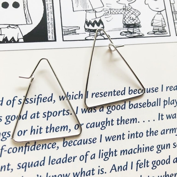 Alquimia Jewelry - WHITE GOLD WIRE HOOPS